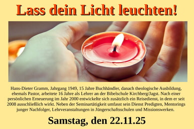 Tagesseminar 22.11.2025